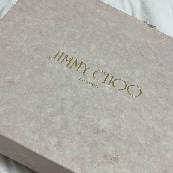 Jimmy Choo Ivory Tulle Bow Stiletto Sandals - Picture 3 of 4